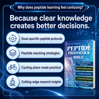 The Ultimate Peptide Protocols Bible: A Guide to Peptide Selection, Cycling Strategies, And Stacking Combinations with Real-World Case Studies | Cutting-Edge Research Unlocked Paperback